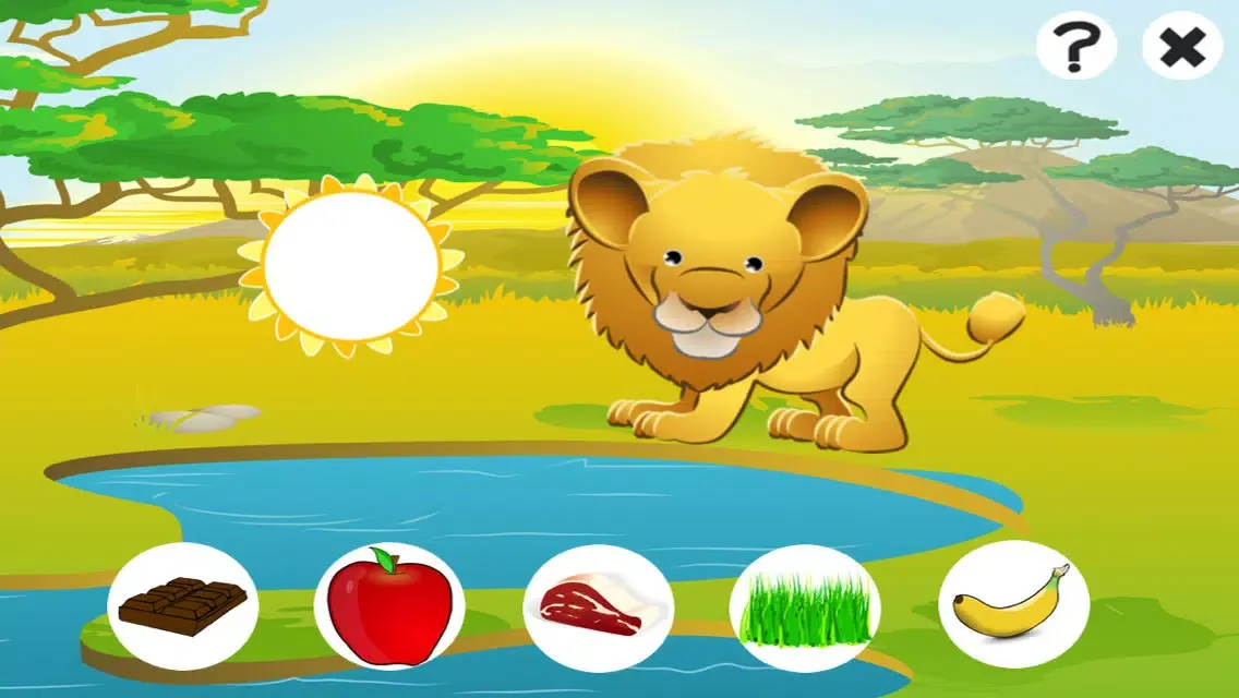 Awesome Feed-ing Happy Wild Animal-s Kid-s Game-s: Free Interactive Challenge About Good Nutrition Screenshots