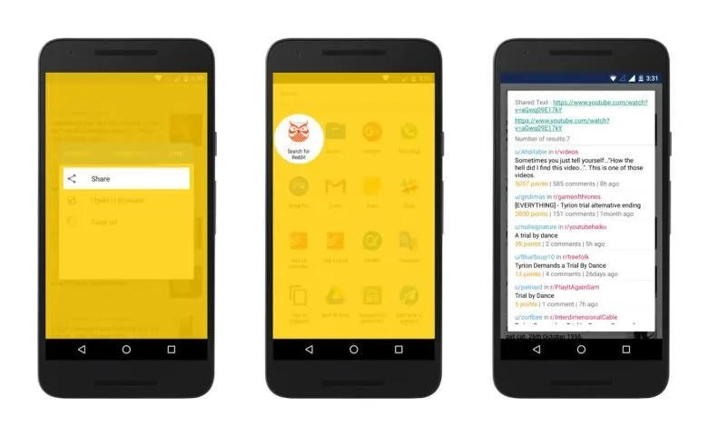 Search for Reddit Screenshots