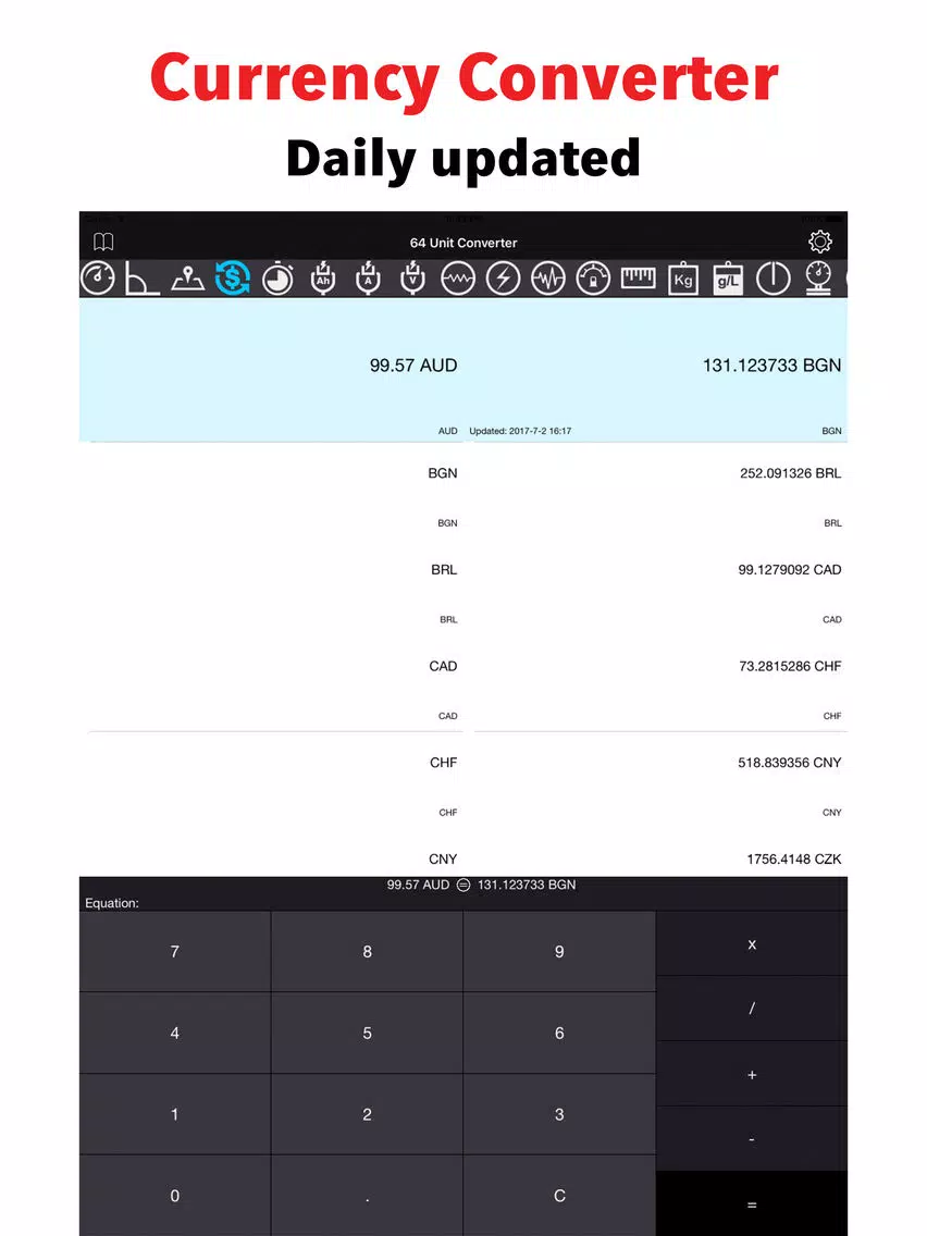 Zrzuty ekranu 64 Unit Converter iPad 