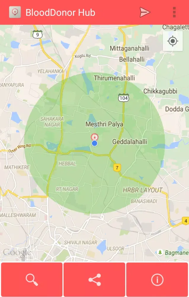 BloodDonor Hub Screenshots