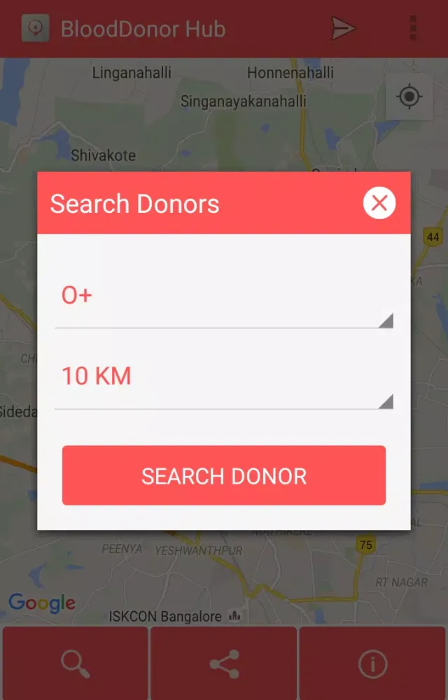 BloodDonor Hub Screenshots