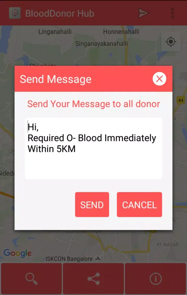 BloodDonor Hub Screenshots