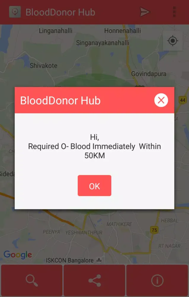 BloodDonor Hub Screenshots