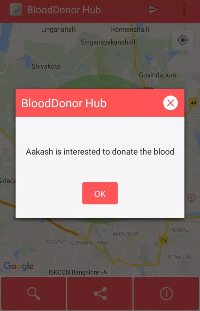 BloodDonor Hub Screenshots