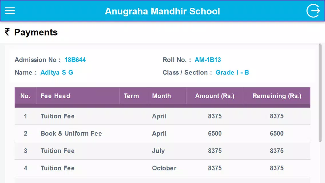 Ảnh chụp màn hình của Anugraha Mandhir