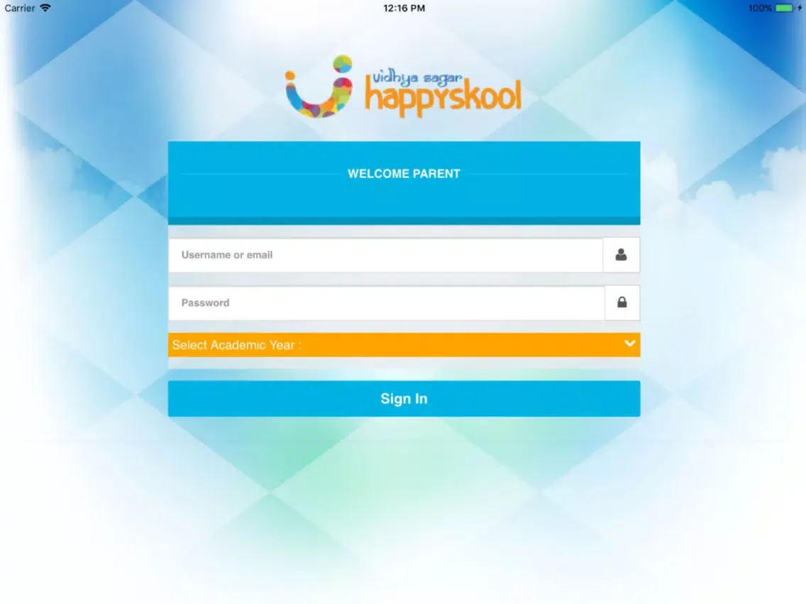 Tangkapan layar Happy Skool iPad 