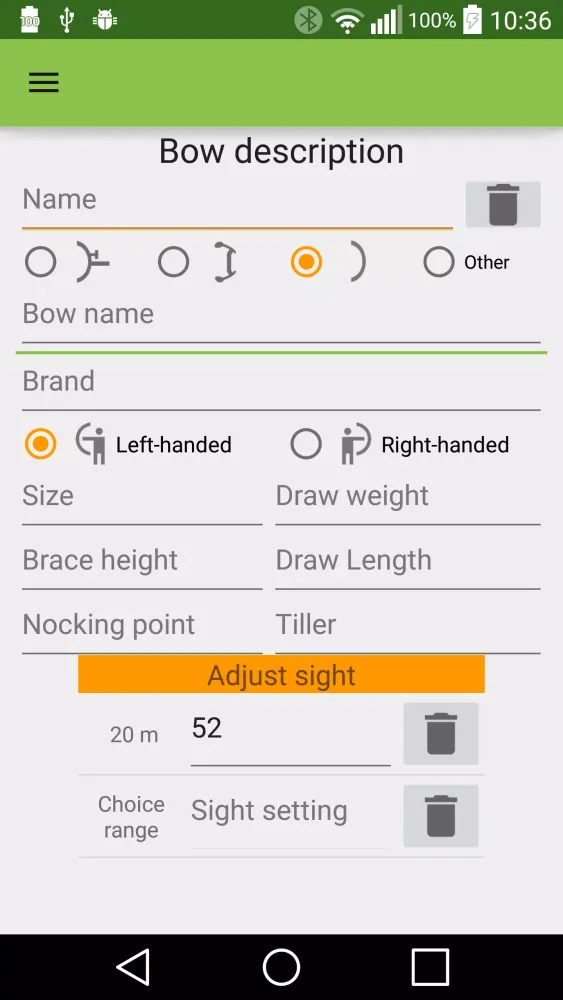 Archery Score Demo Screenshots