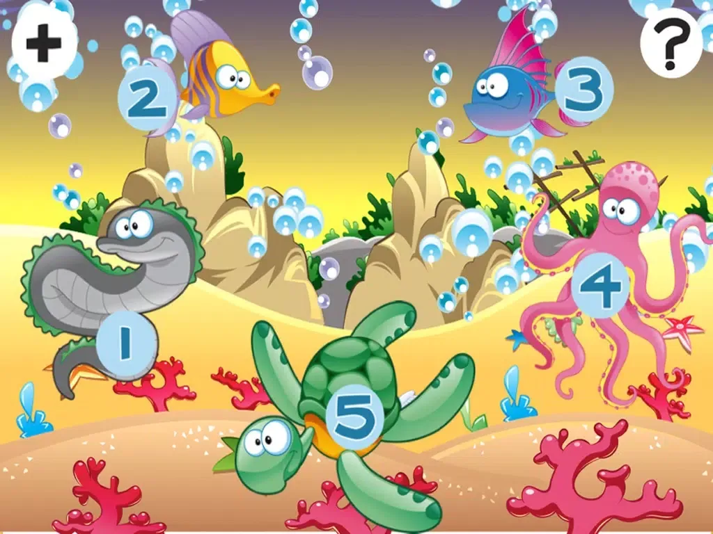 A Marine Sea Kid-s Game-s iPad  स्क्रीनशॉट