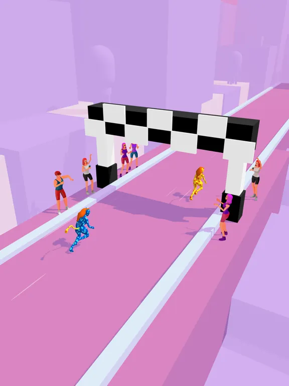 Zrzuty ekranu Super Ladies Run io iPad 