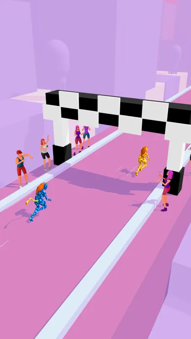 Zrzuty ekranu Super Ladies Run io