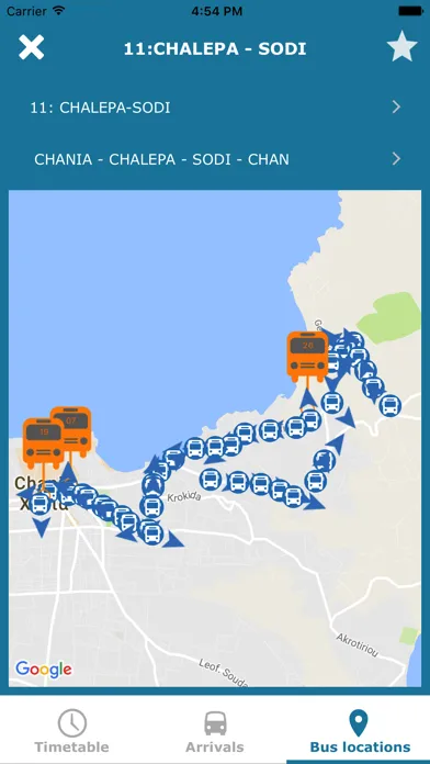 Chania city bus স্ক্রিনশট
