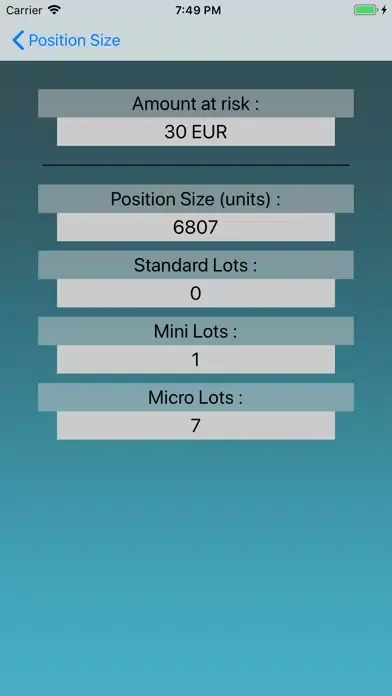 forex position size Screenshots