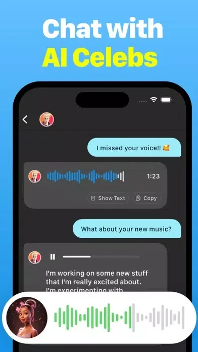 Character AI: Celebs Voice AI應用截圖