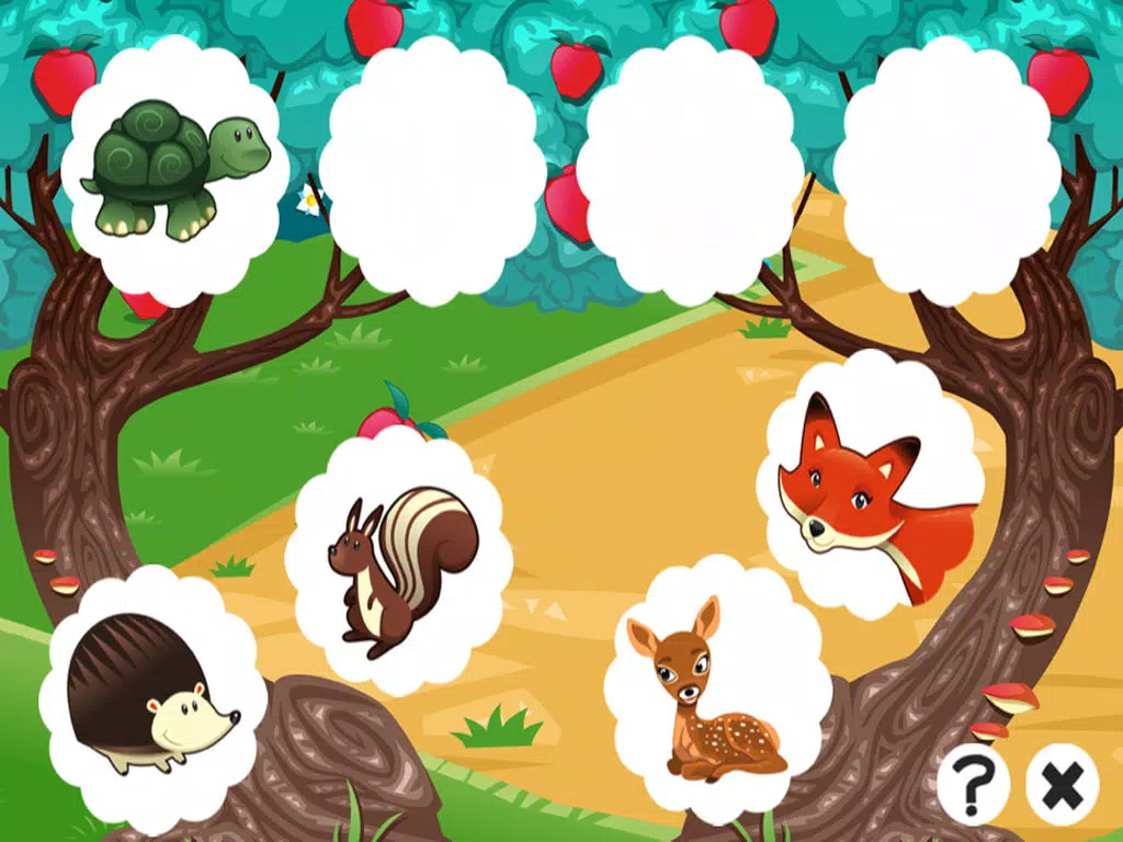 A Free Educational Learning Game For Kids: Remember Animals iPad  Screenshots