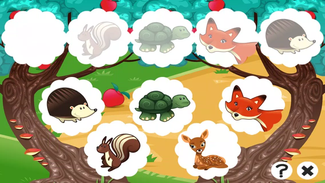 A Free Educational Learning Game For Kids: Remember Animals Screenshots
