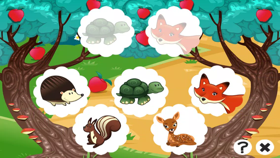 A Free Educational Learning Game For Kids: Remember Animals Screenshots