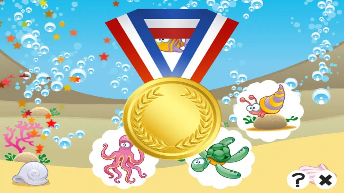 Capturas de tela do Animal-s Underwater Memo For Kids: Fun Education-al Kids Game