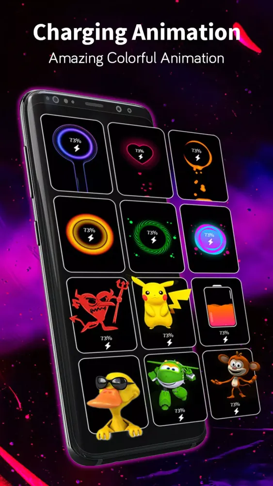 Battery Charging Animation 9D スクリーンショット