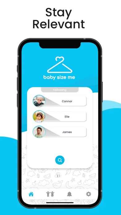 Ảnh chụp màn hình của Baby Size Me