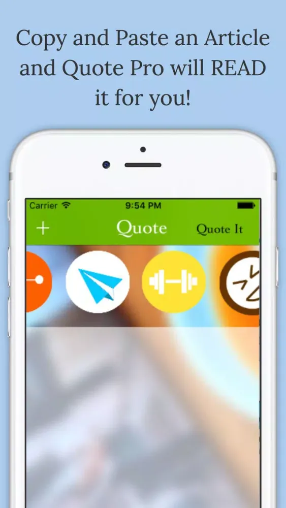 Ảnh chụp màn hình của Quote - Article Reader