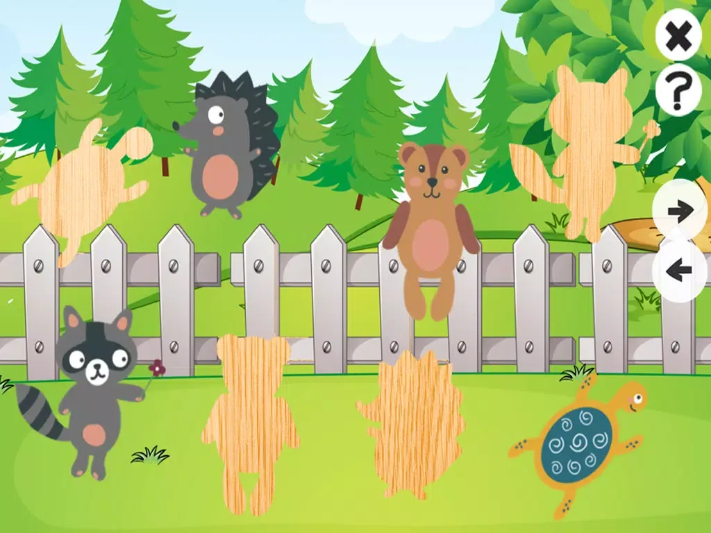 Animated Kids Game: Baby Puzzle With Animal-s! Play With Zoo & Jungle Puppy-s iPad  Screenshots