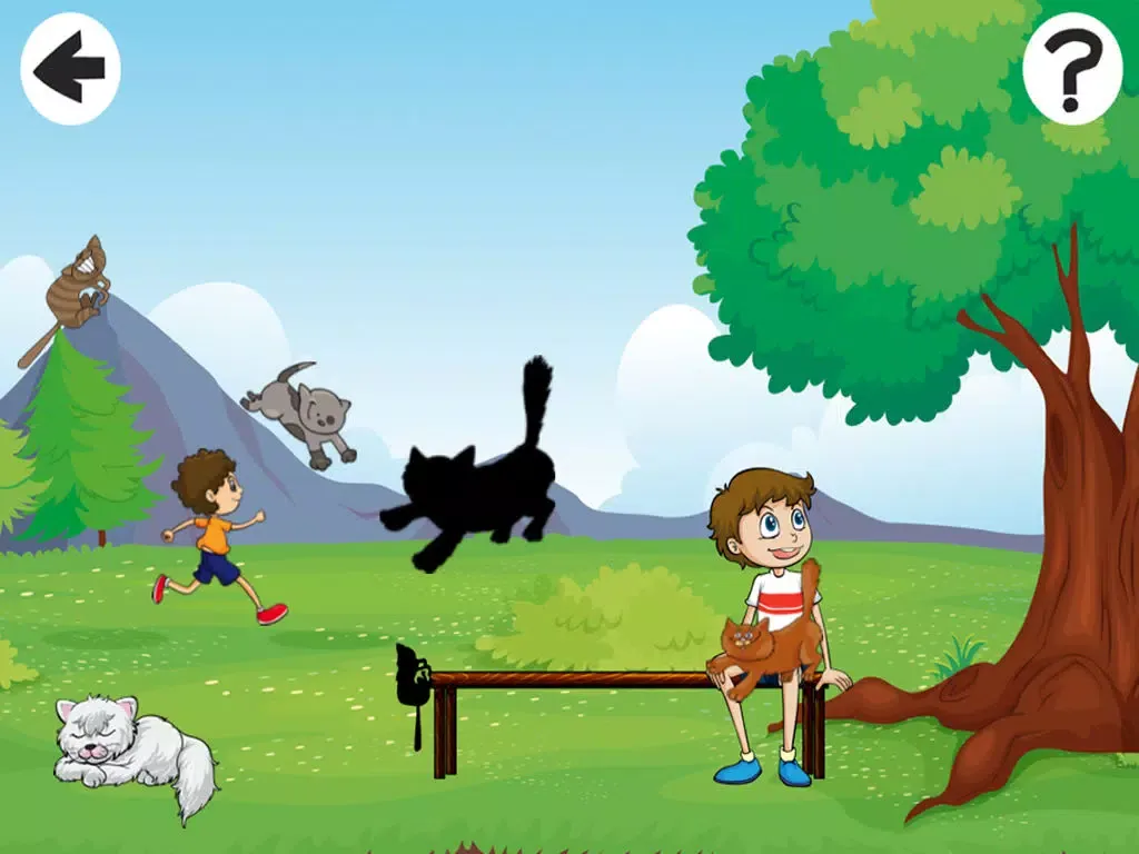 تصاویر A Kid-s Game-s: Baby Cat-s, Kitty App For Small Child-ren Colour-ing Book-s & Puzzle with Animals iPad 