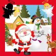 A Christ-mas Game For Smart Kids & Child-ren: Tricky Shadow Puzzle A Christ-mas Game For Smart Kids & Child-ren: Tricky Shadow Puzzle