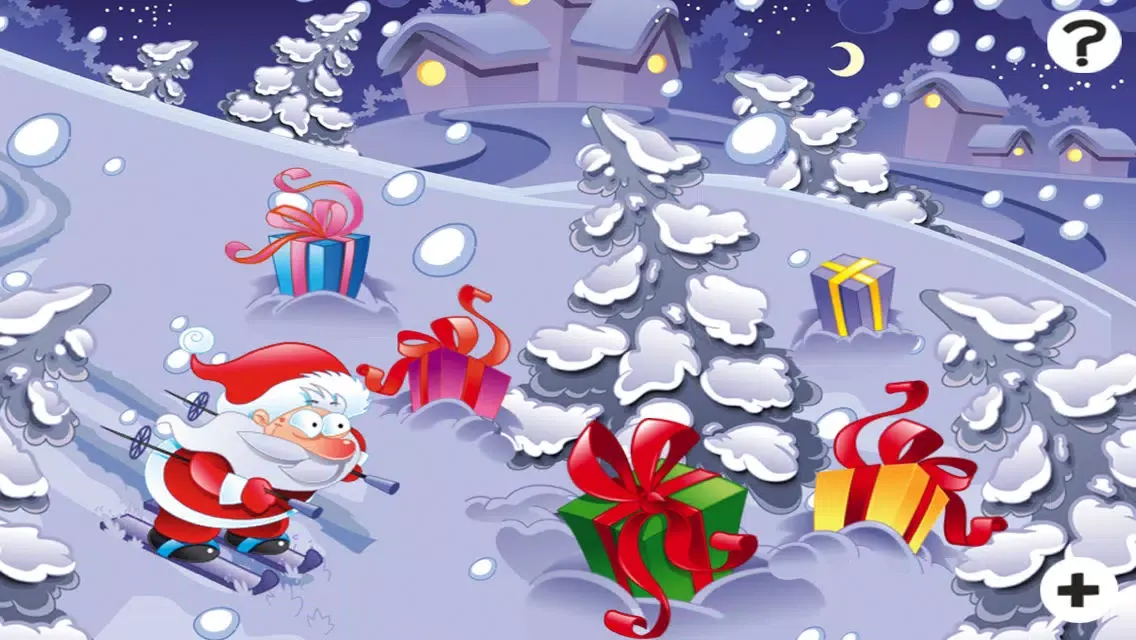 Christmas Puzzle For Small Kids: Tricky Game With Santa-Claus and Snow-Man Screenshots
