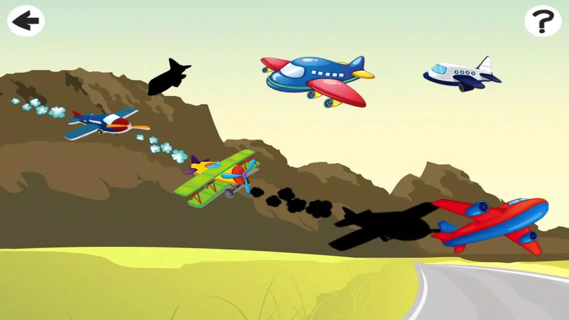 Animated Airplane Baby & Kids Game: Tricky Puzzle! My Toddler`s First App Screenshots