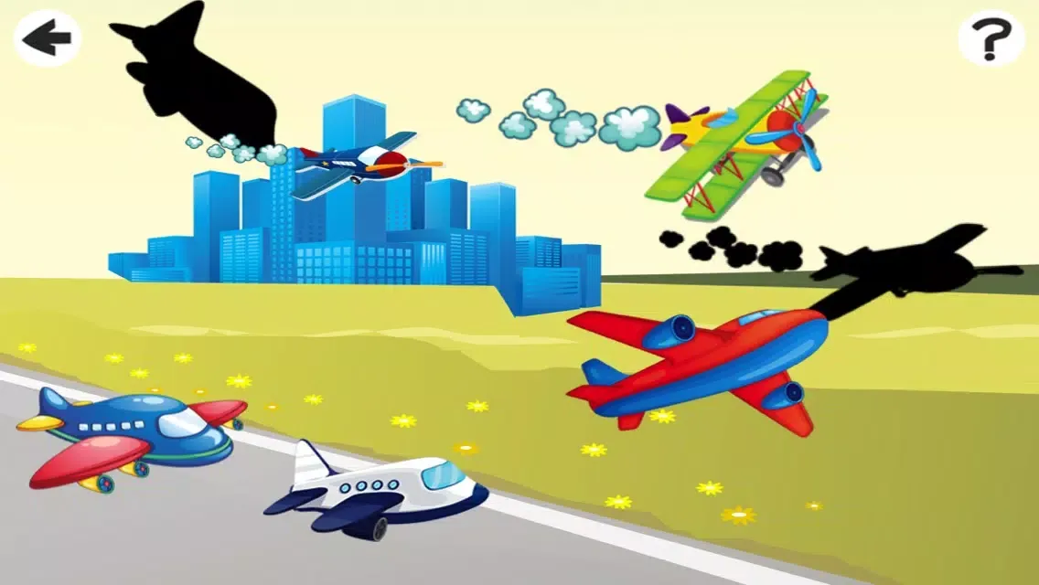 Animated Airplane Baby & Kids Game: Tricky Puzzle! My Toddler`s First App Screenshots