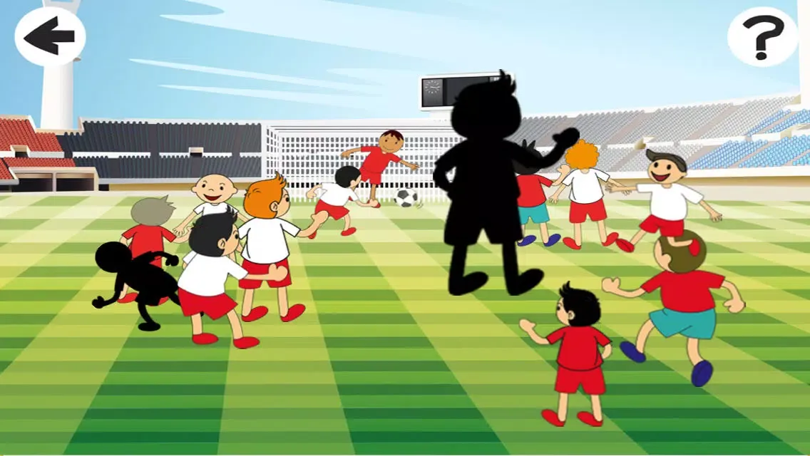 A Foot-ball Play-ers Cup With Soccer Kid-s, Ball-s and Goal-s in One Crazy Shadow-Game Screenshots