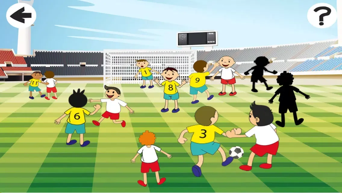 A Foot-ball Play-ers Cup With Soccer Kid-s, Ball-s and Goal-s in One Crazy Shadow-Game Screenshots