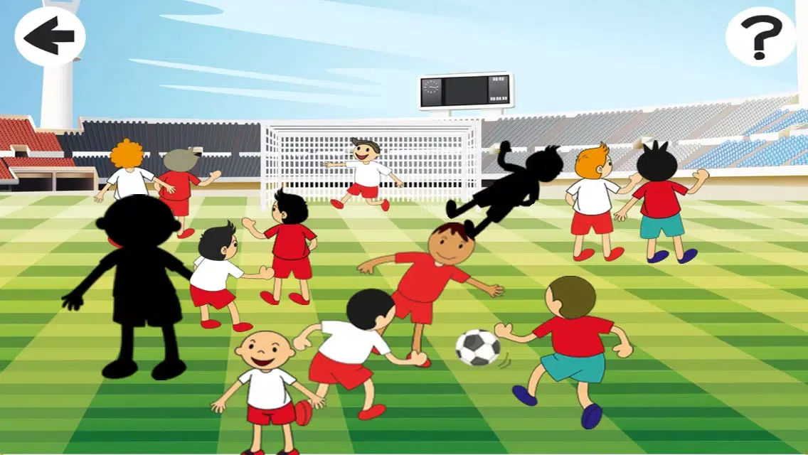 A Foot-ball Play-ers Cup With Soccer Kid-s, Ball-s and Goal-s in One Crazy Shadow-Game Screenshots
