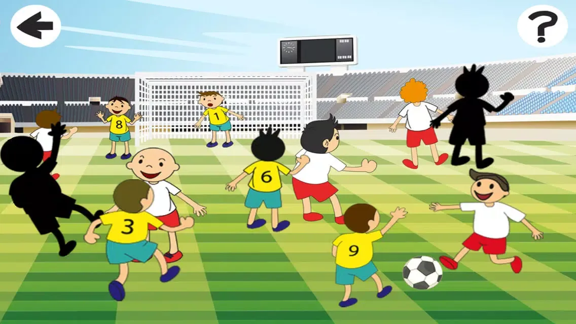 A Foot-ball Play-ers Cup With Soccer Kid-s, Ball-s and Goal-s in One Crazy Shadow-Game Screenshots