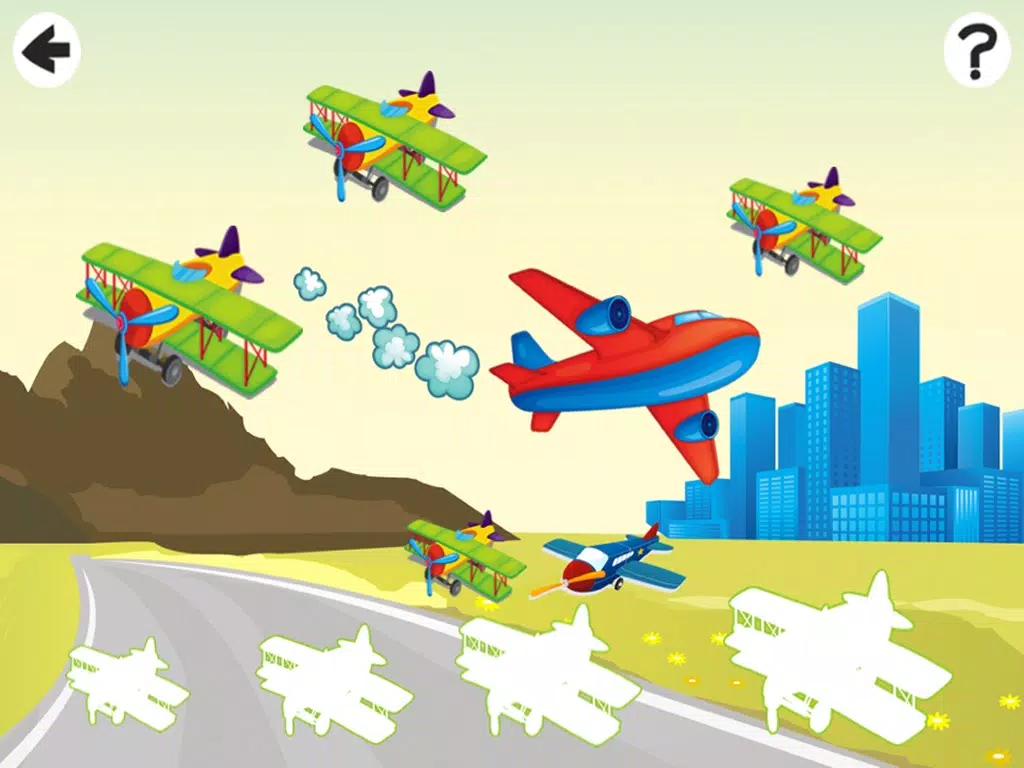 Airplane-s Game Fun For Free For Baby & Kid-s iPad  سکرین شاٹس