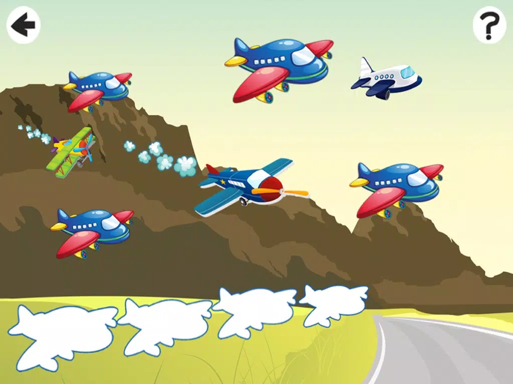 Airplane-s Game Fun For Free For Baby & Kid-s iPad  سکرین شاٹس