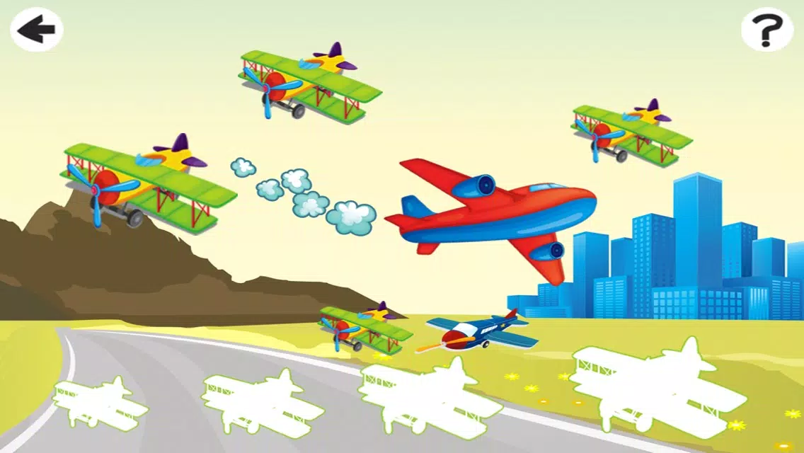 Airplane-s Game Fun For Free For Baby & Kid-s سکرین شاٹس