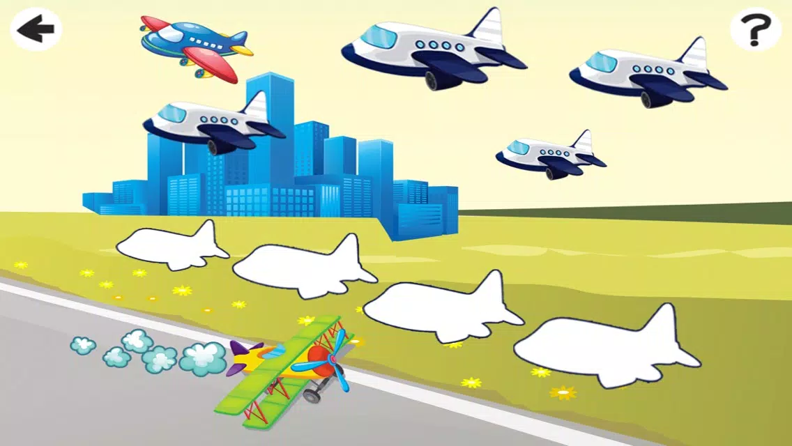 Airplane-s Game Fun For Free For Baby & Kid-s سکرین شاٹس