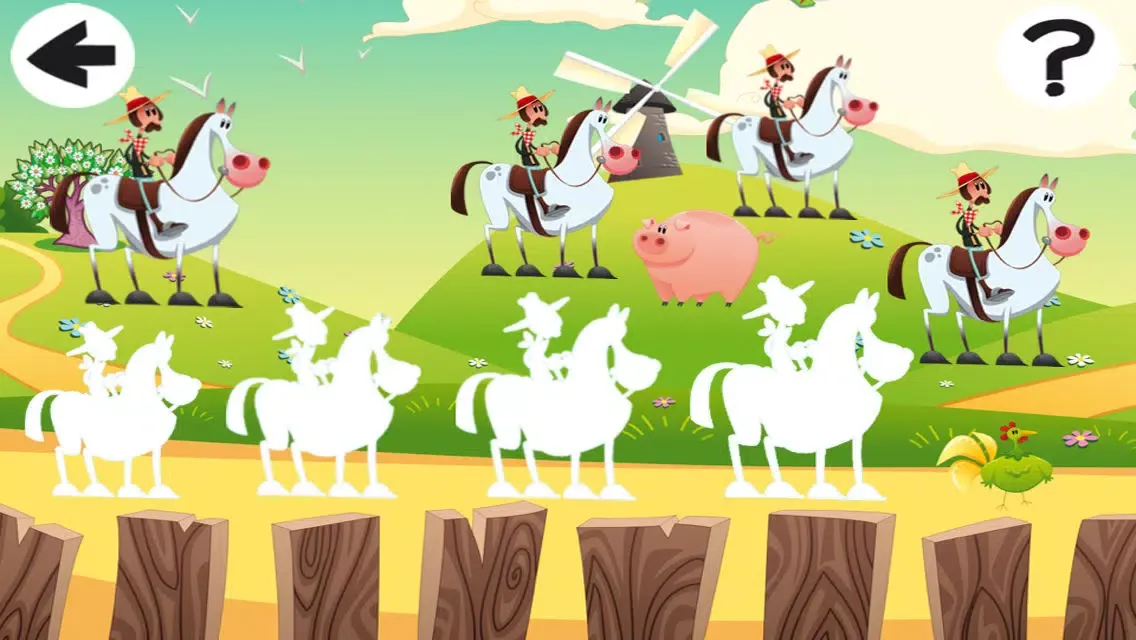 Tangkapan layar Animal Kids Game: Learn-ing Sort-ing Happy Farm Pets