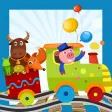 A Train-ing Rid-ing Kid-s Game-s For Toddler-s and Baby Learn-ing Sort-ing