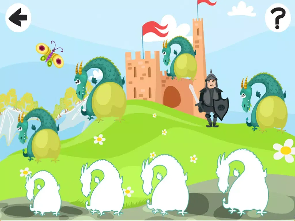 Capturas de pantalla de Active Castle, Prince & Knight-s Little Kid-s Puzzle Game-s iPad 