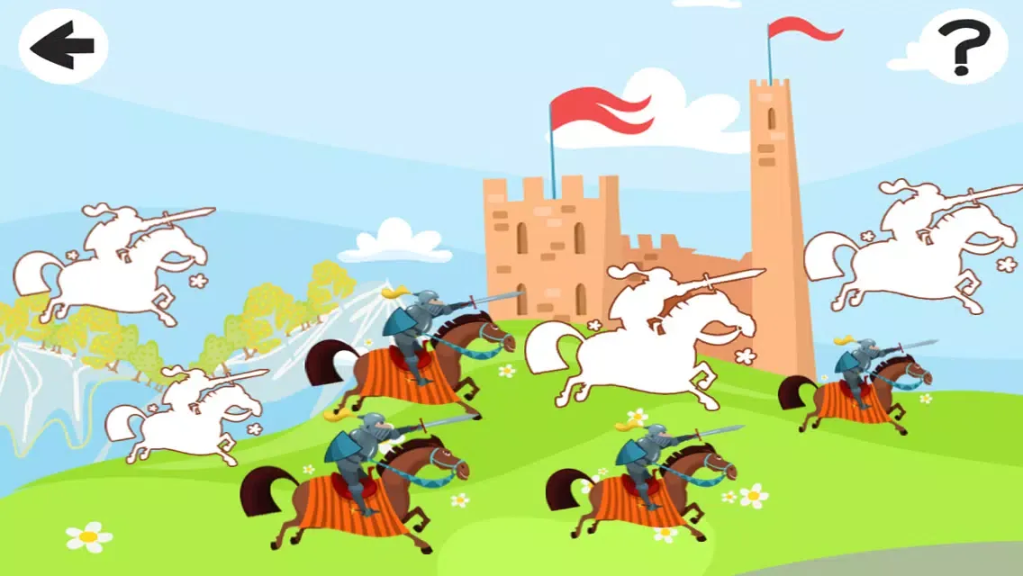Capturas de pantalla de Active Castle, Prince & Knight-s Little Kid-s Puzzle Game-s