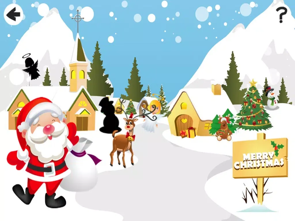 ภาพหน้าจอของ A Sorting Christmas Game For Kids iPad 