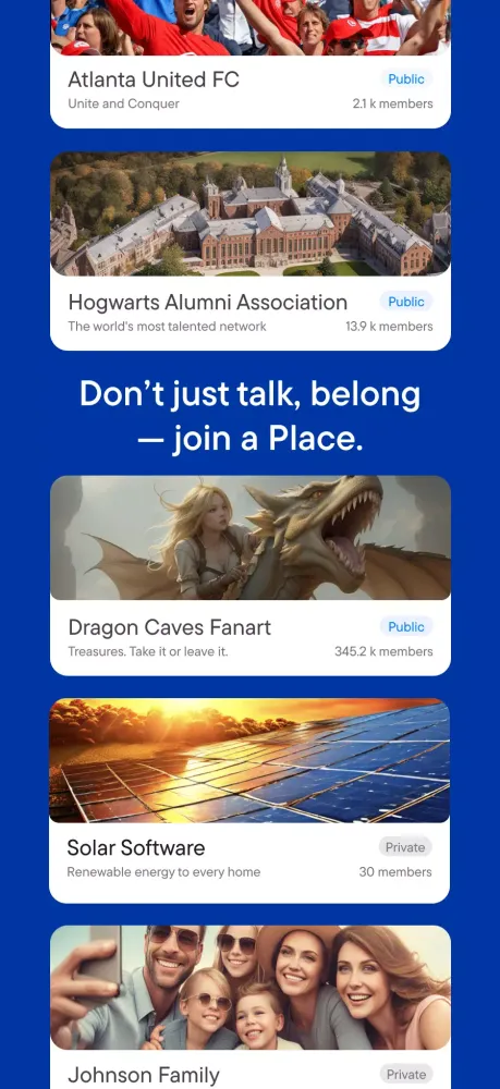 Actual Chat Screenshots