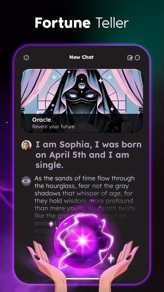 Fortune Teller & AI Ethnicity Screenshots