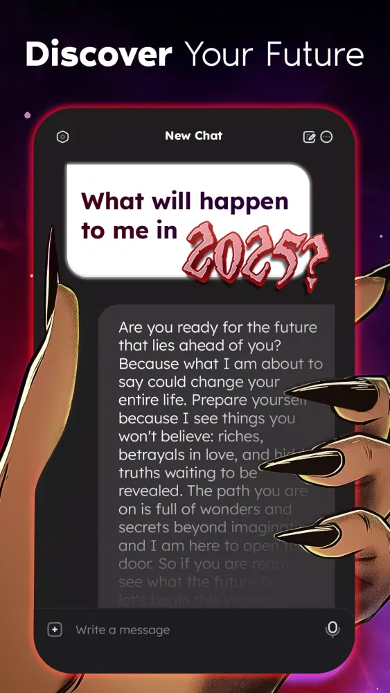 Fortune Teller & AI Ethnicity Screenshots