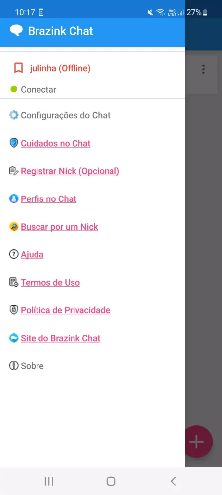 Brazink Chat Screenshots