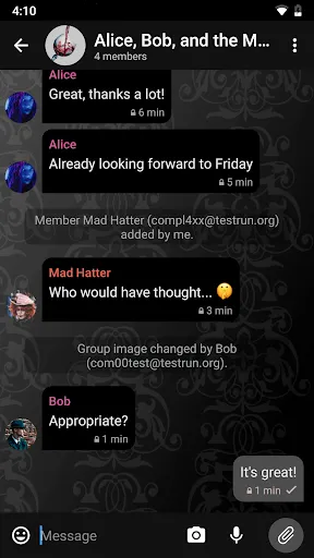 Delta Chat Screenshots
