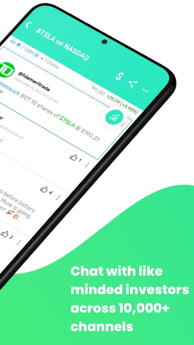 Equichat- Stock Market Chat Screenshots