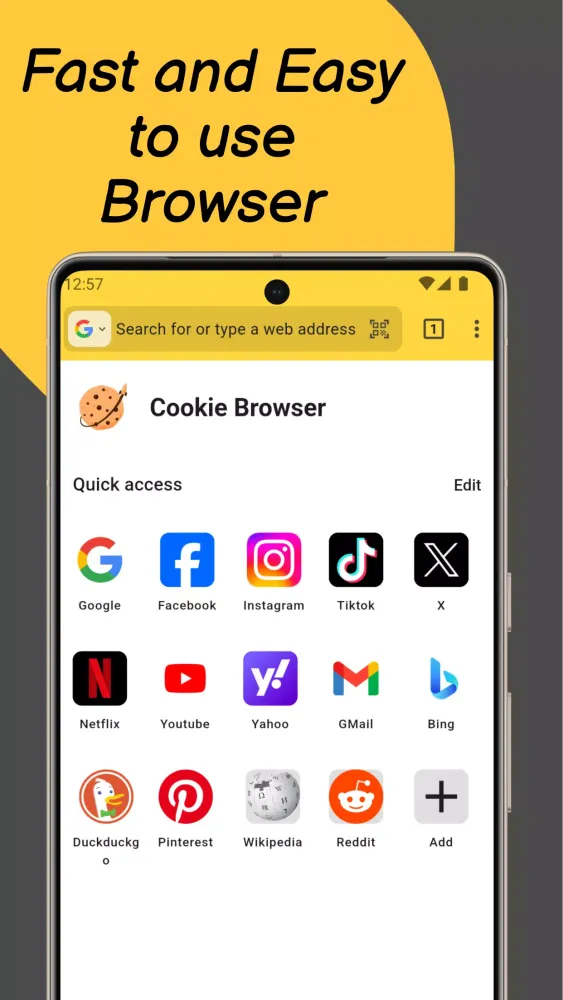 Cookie Browser Screenshots